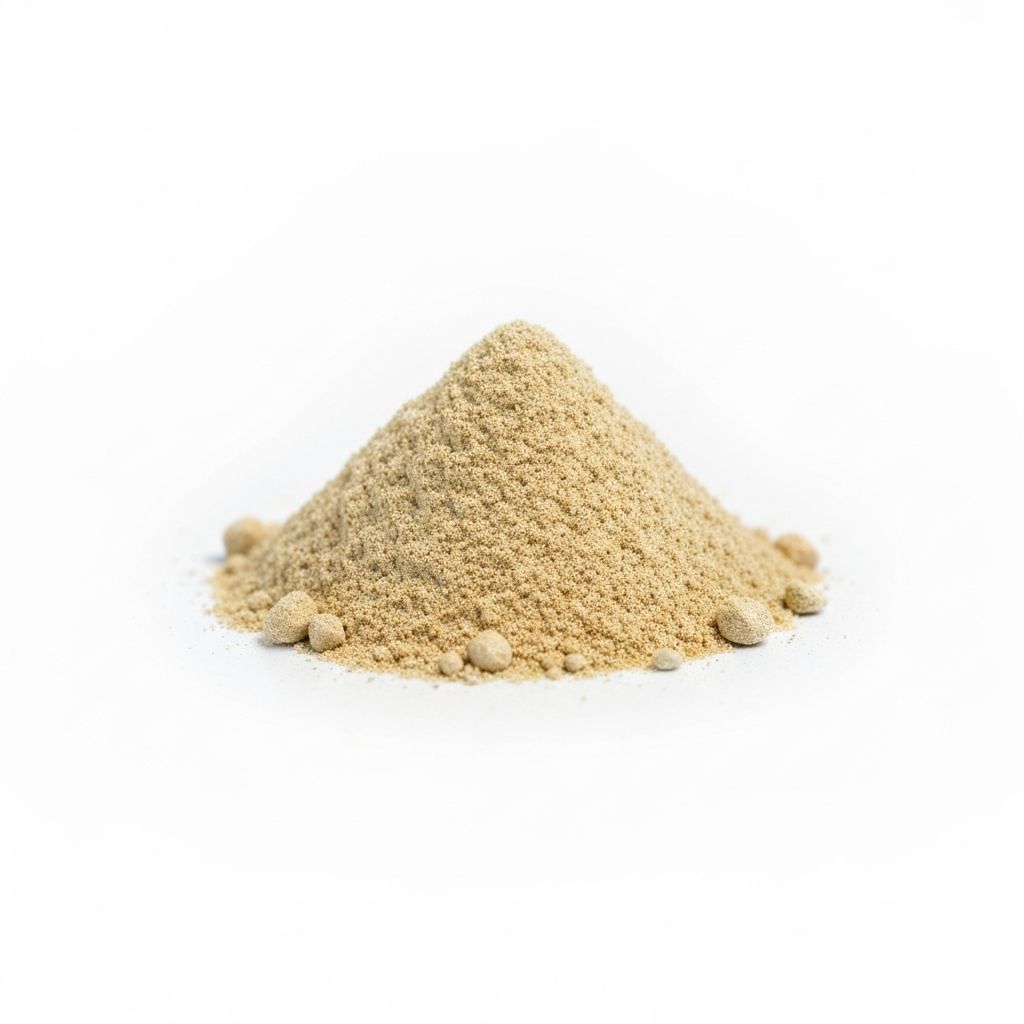 Herbal powder pile